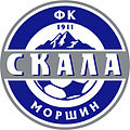 Емблема ФК «Скала» Моршин (2010—2011)