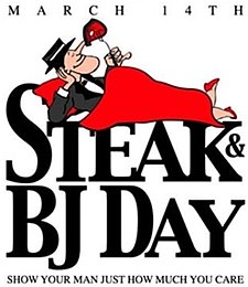 День стейка і мінету англ. Steak and Blowjob Day