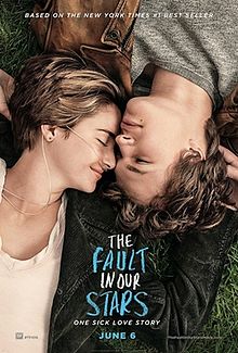 Movie poster featuring Shailene Woodley and Ansel Elgort in character