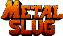 商標中顯示了全部大寫的系列名「Metal slug」