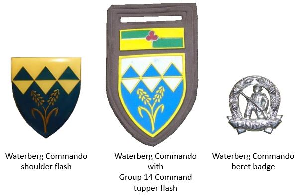 SADF era Waterberg Commando insignia