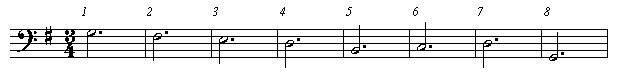 Fundamentalnoten 1–8