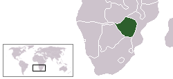 Rhodesië, het huidige Zimbabwe.