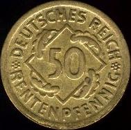 50 járadékpfennig (1924)