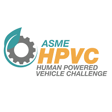 Logo of the Human Powered Vehicle Competition established by ASME.