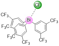 A triaryl bismuth(III) complex capable of binding anions through pnictogen bonding interactions