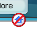 The symbol where the Wii Home Menu is inaccessible in certain scenarios.