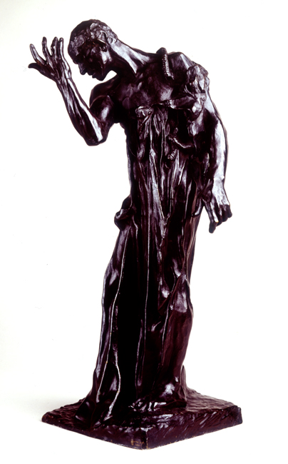 Pierre de Wissant, Teil von Die Bürger von Calais, 1887, Bronze