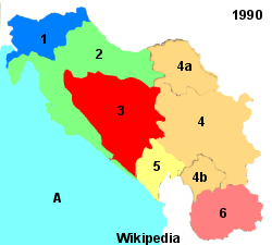 Voormalig Joegoslavië en de opvolgersstaten.