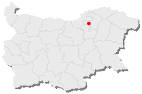 Bulgaristan haritasında Ezerçe