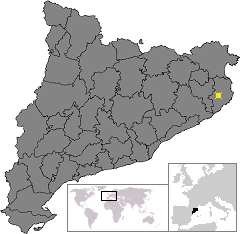 La Bisbal d'Empordà – Mappa