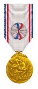 Medaille in Verguld Zilver