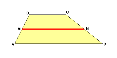 Mittelparallele in einem Trapez