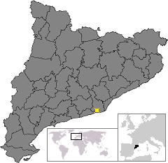 Castelldefels – Mappa