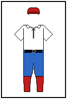 An illustration showing baseball uniforms