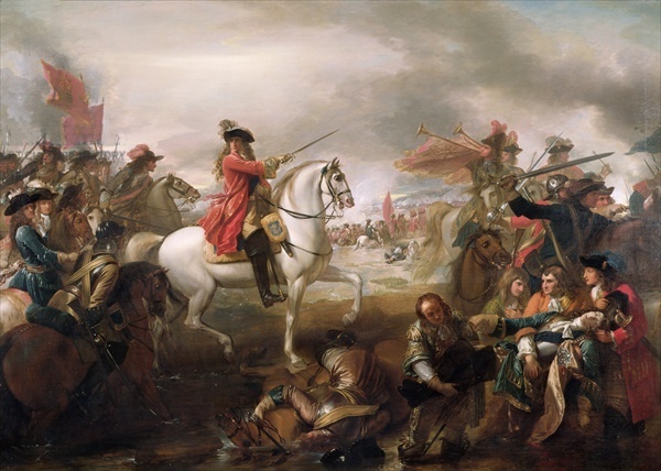 William III at the Battle of the Boyne