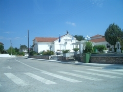 View of the Faloreia Municipality Hall in Kefalovryso