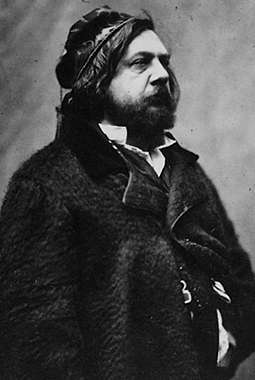 Théophile Gautier, foto door Félix Nadar