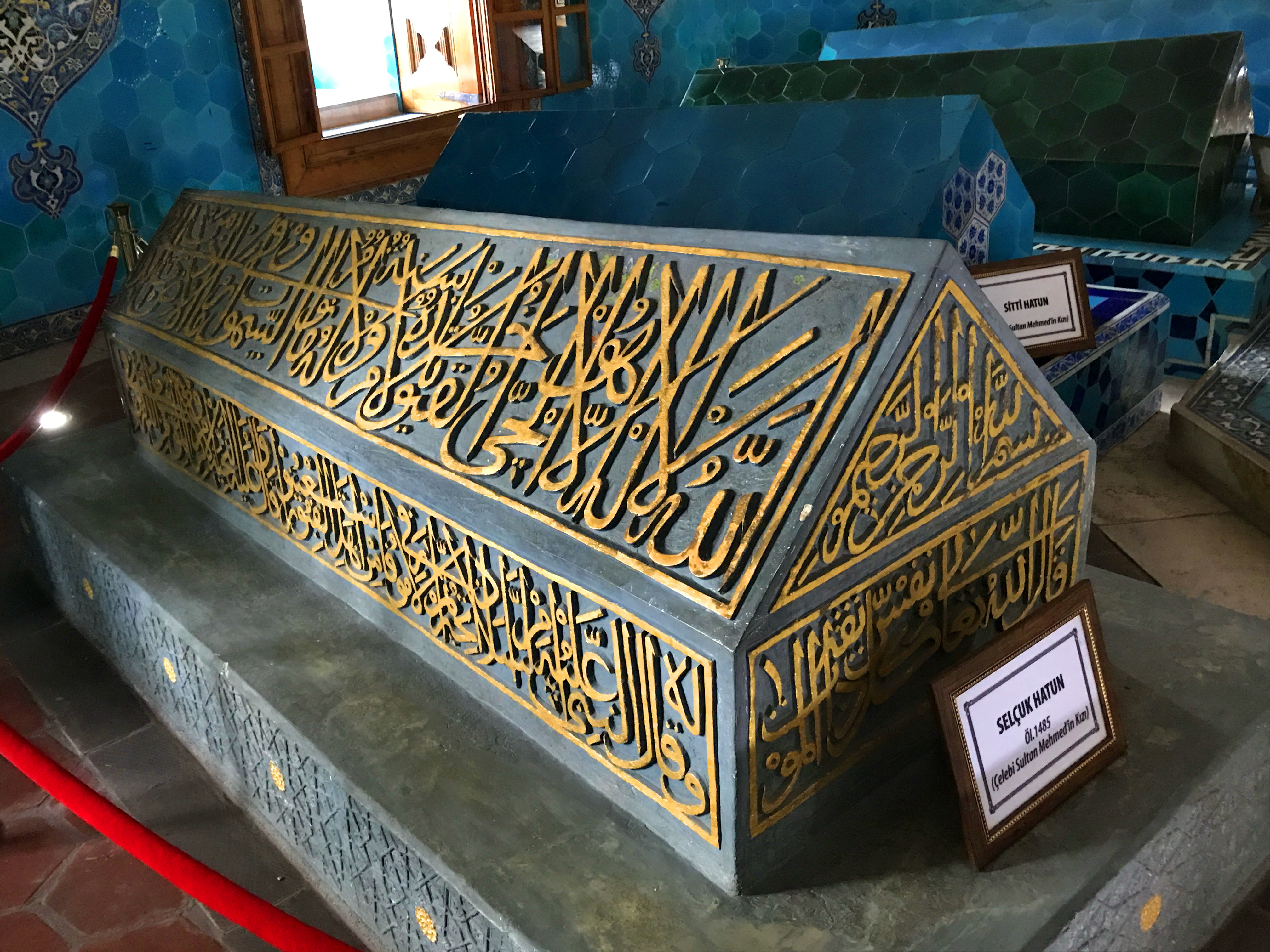 Selçuk Hatun's sarcophagus