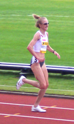 Paula Radcliffe belegte Rang sieben – sie erreichte trotz ihrer fehlenden Spurtkraft in den kommenden Jahren viele Top-Platzierungen