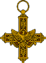 Az eredeti Distinguished Service Cross előlapja