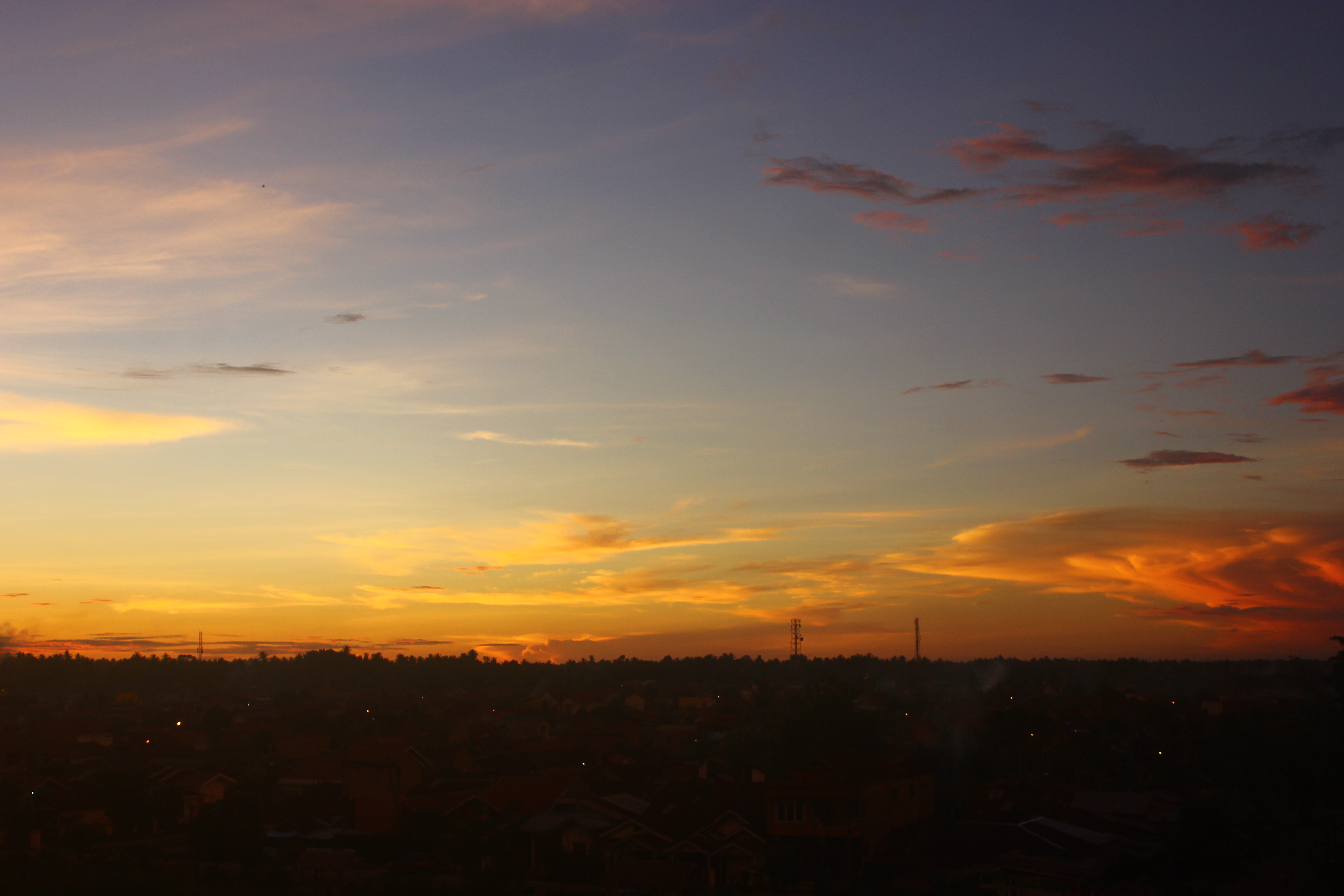 Senja di Kelurahan Lubuk Buaya