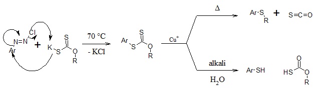 Reaction pathway and mechanism