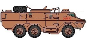 Ratel 81 mortar carrier