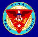 Official emblem of Task Force Sinai, the U.S. Contingent of the MFO.