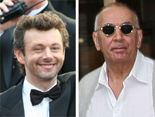 Michael Sheen és Frank Langella, a film főszereplői