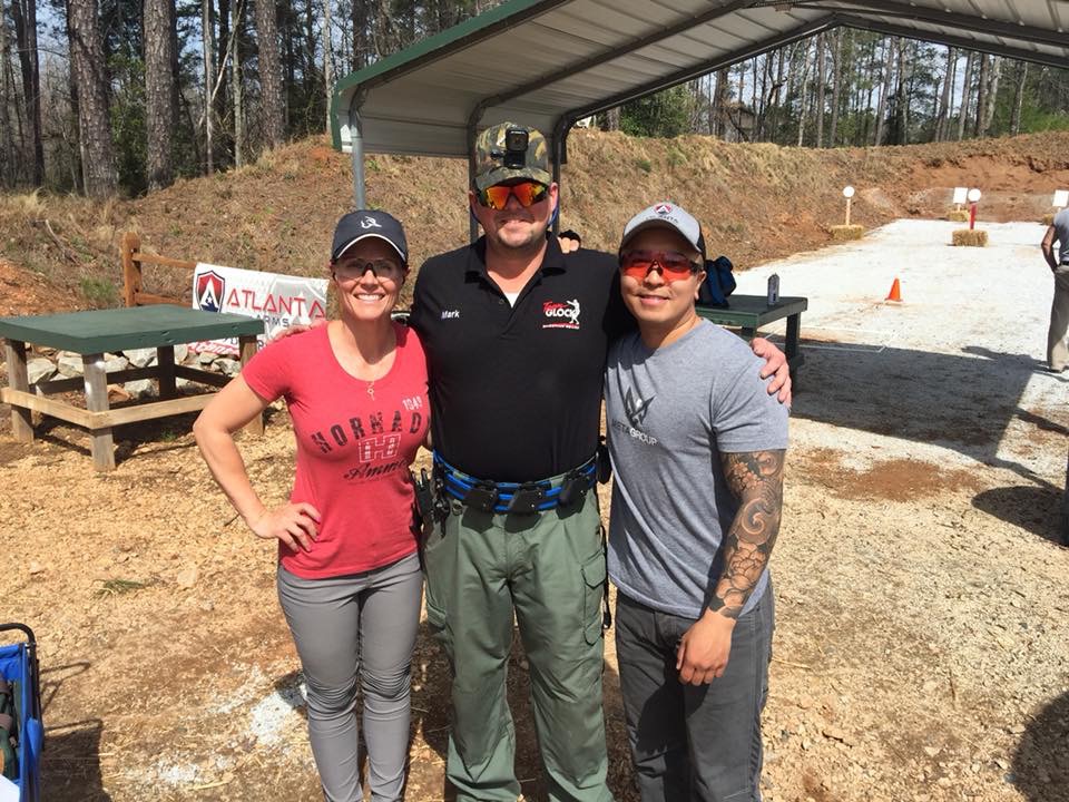 Jessie Harrison, KC Eusebio and friend, 2018 US Steel Nationals.jpg