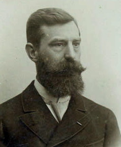 Dr. Lambert van Kleef enkele jaren na zijn aankomst in Maastricht, ca. 1888