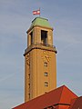 Turm des Rathauses Spandau in Berlin