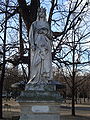 Blanche de Castille heykeli, Jardin du Luxembourg, Paris