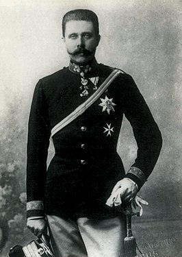 Aartshertog Frans Ferdinand in 1905