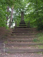 Gedenkstein für den Major v. Arnim der Hanseatischen Legion in Lübeck