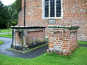 Gray's tomb, to the left