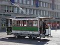 Historischer Triebwagen 4 aus der Anfangszeit der Straßenbahn (2004)