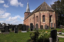 Sint Janskerk gefotografeerd in westelijke richting