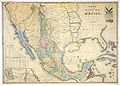 Image 44"Mapa de los Estados Unidos de Méjico by John Distrunell, the 1847 map used during the negotiations of the Treaty of Guadalupe Hidalgo ending the Mexican–American War. (from History of cartography)