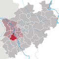 Der Rhein-Kreis Neuss in Nordrhein-Westfalen