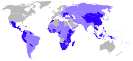 landen waar Peace Corps actief is (geweest), 2007