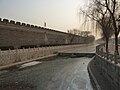 Παγωμένη τάφρος της περιτειχισμένης πόλης Τσιφού, Κίνα