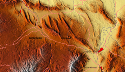 Location of Aybak. Click to see.