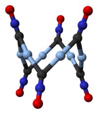 Struktur von Silberfulminat-Hexamer