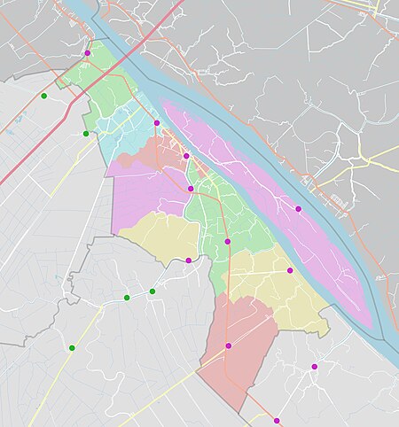 Bản đồ hành chính quận Thốt Nốt, thành phố Cần Thơ