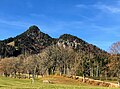 Waxenstein (links) und Brunnstein (rechts)