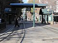 „Trolley Stop“ Peabody Place in der Fußgängerzone