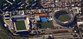 Das Estadio Presidente Perón steht nur etwa 300 Meter vom Estadio Libertadores de América vom Rivalen CA Independiente entfernt (2009)
