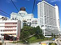 Pemandangan gondola Awana Skyway menghampiri stesen Genting di Hotel Genting Grand.